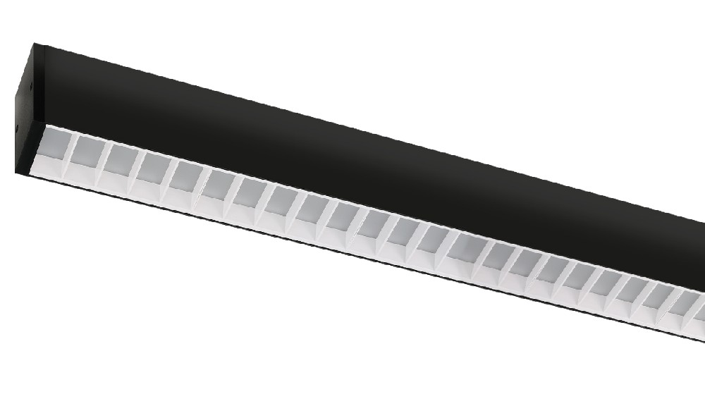 Appline LED linear light Louver F in white